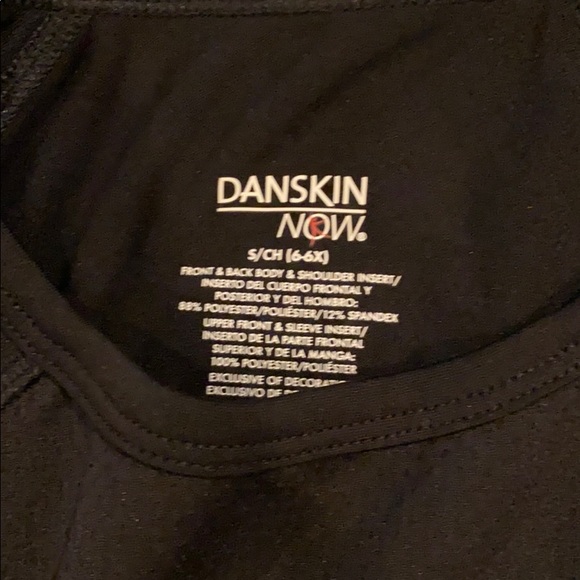 Danskin Girls Shirt Size 6-6X - Picture 2 of 2